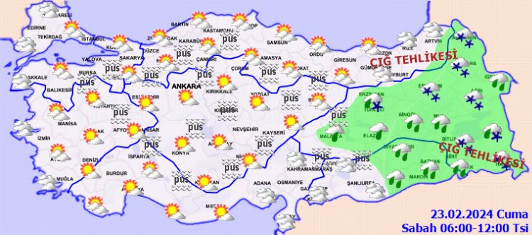 Kuzey Ege, Doğu Anadolu ve Güneydoğu Anadolu'da aralıklı yağış var!