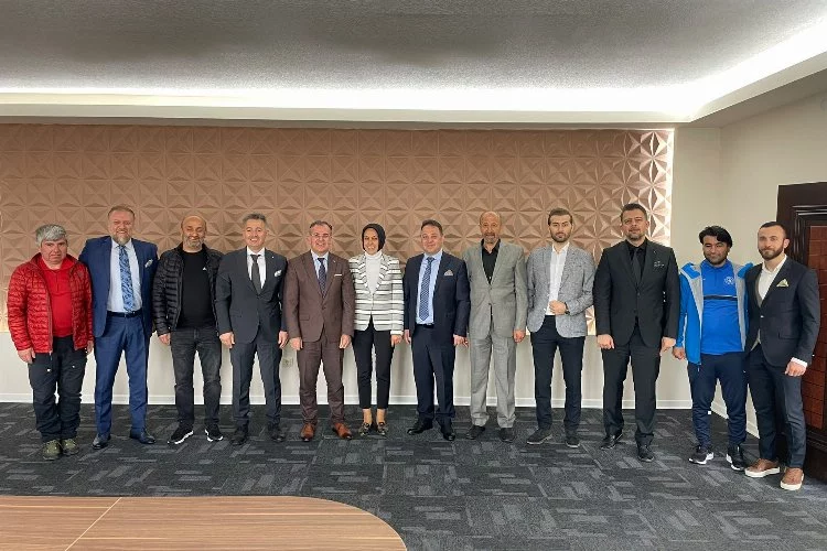 TKF Başkan Adayı Alaftargil'den Kayseri Hacılar Belediyesine ziyaret 