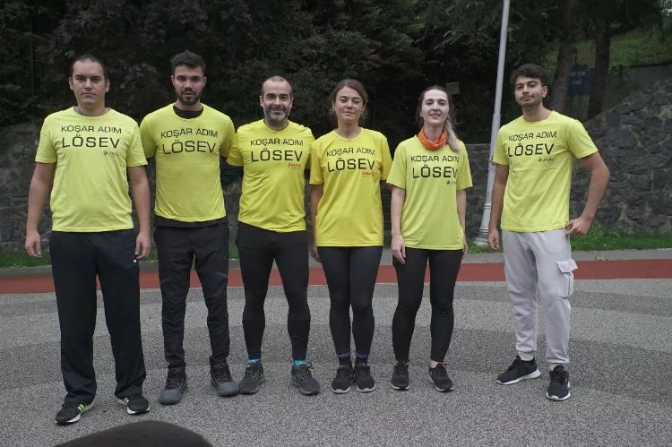 LÖSEV Gönüllüleri 43. İstanbul Maratonu'na hazırlanıyor