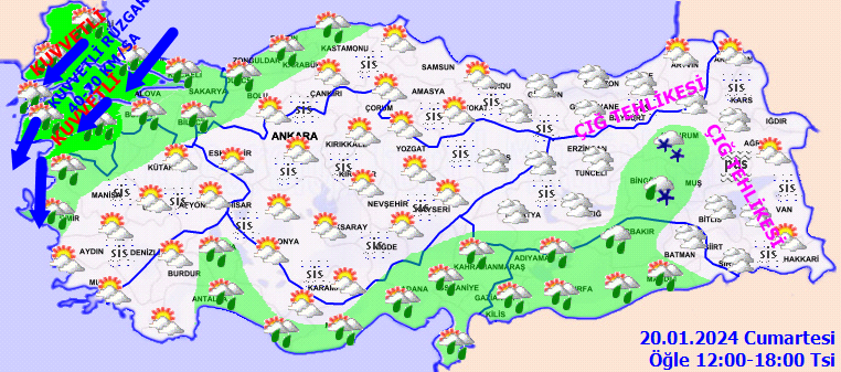 Marmara'ya ciddi fırtına uyarısı
