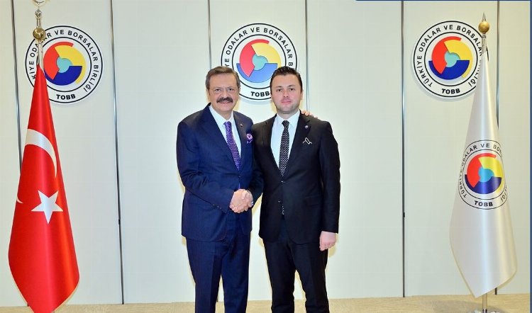 Keşan TSO’dan TOBB Başkanı Hisarcıklıoğlu’na ziyaret