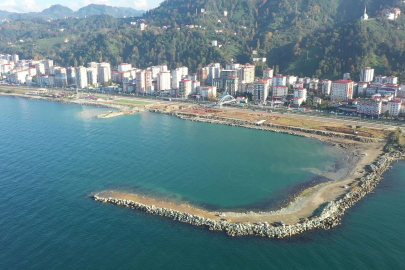 Rize'de "Dolgu Alanı Spor Kompleksi" çalışmaları devam ediyor