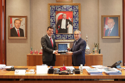 Kütahya Orman Bölge Müdürü Dündar'dan Başkan Işık'a ziyaret