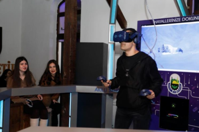 Bursa İnegöl'de sanal gerçeklikle kaydılar