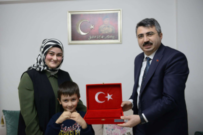 Bursa Yıldırım'da şehit aileleri unutulmadı 