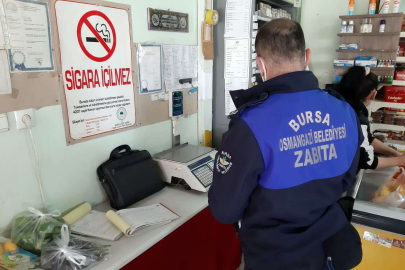 Bursa Osmangazi'de zabıtadan her gün KDV denetimi