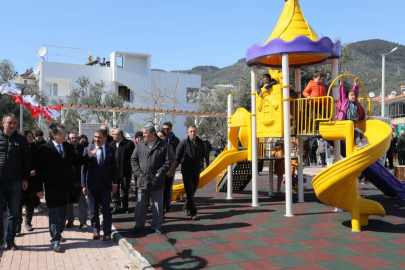 Edremit’te Aşık Veysel Parkı açıldı