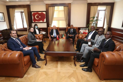 Benin Emniyet Genel Müdürü Ankara'da