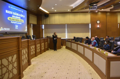 Bursa'da bağımlılıkla mücadele eğitimi