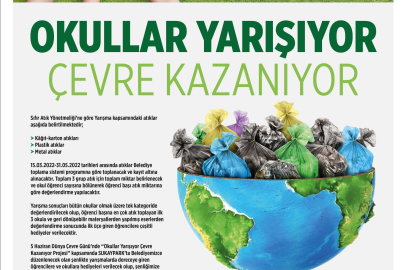 Bursa Osmangazi’de öğrenciler çevre için yarışacak