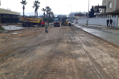 Hatay'da altyapı çalışmaları aralıksız sürüyor 