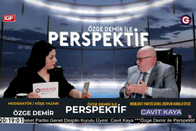Memleket Partisi Genel Disiplin Kurulu Üyesi Cavit Kaya ortak canlı yayında