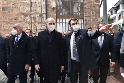 Numan Kurtulmuş, Bursa'da Osmangazi Belediyesi’nin Kavaklı projesini inceledi