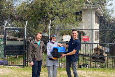 Bursa Osmangazi'de engelli can dost sıcak yuvaya kavuştu