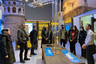 Genç mühendisler GUHEM'i ziyaret etti