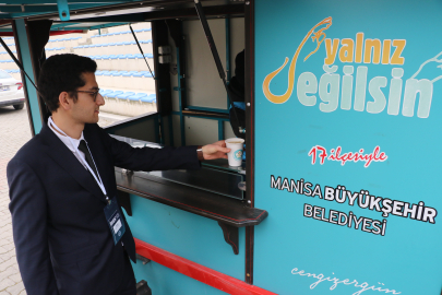 Manisa Büyükşehir'den RISK'22 Sempozyumunda çorba ikramı
