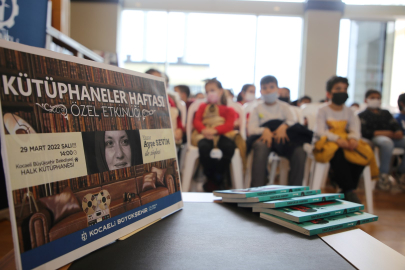Kütüphaneler Haftası’nda çocuklarla anlamlı söyleşi