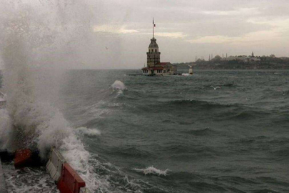 İstanbul'a fırtına uyarısı 