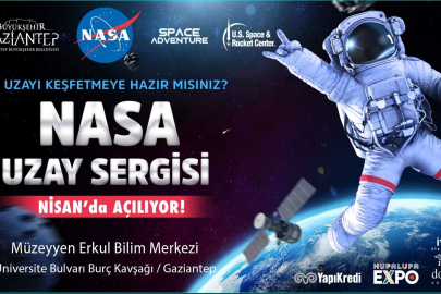 NASA Sergisi Gaziantep'te 
