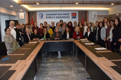 CHP'li kadınlar Bursa'da eşitsizliğe dikkat çekti