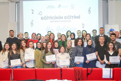 Gaziantep'de müzik keşfi için öğretmenlere eğitim