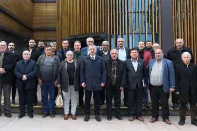 Başkan Büyükakın, Kocaeli Cem Evleri’nin başkanlarıyla buluştu