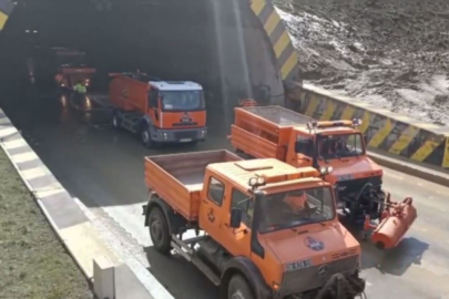 Heyelandan kapanan Bolu Dağı Tüneli yeniden ulaşıma açılıyor