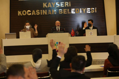 Kayseri Kocasinan Belediyesi Nisan Ayı Meclis Toplantısı gerçekleştirildi