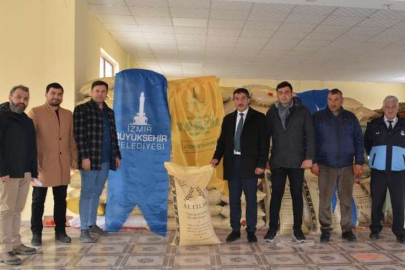 İzmir’den Kars’a 105 ton tohum desteği