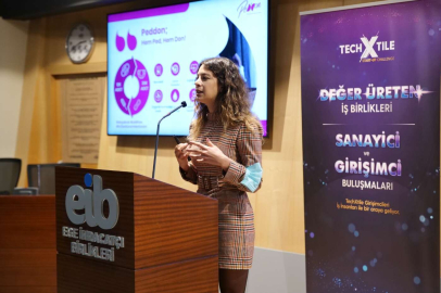 TECHXTILE girişimcileri İzmir'de sanayici ile buluştu