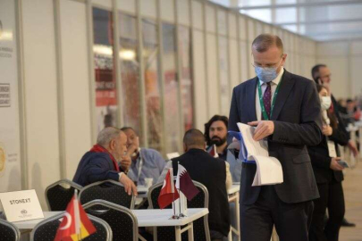 Dünya Türk doğal taşını almaya geldi 