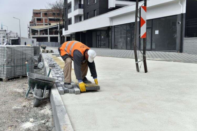 Bursa Osmangazi'de açılan yollarda kaldırım ve asfalt çalışmaları tamamlandı