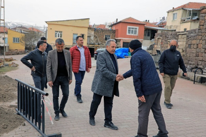 Kayseri Talas'ta çalışmalar sürüyor