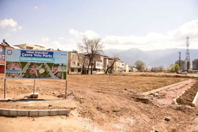 Bursa Yıldırım'da yeşil alanlar çoğalıyor
