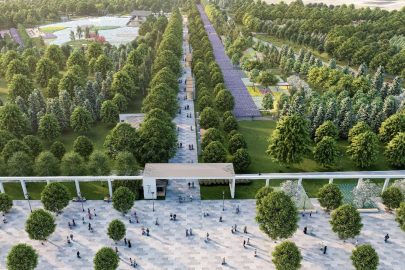 Malatya'da 2023 yılında tamamlanacak olan 100.yıl parkının yer teslimi yapıldı