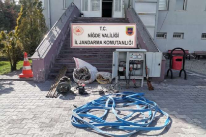 Niğde'de 15 hırsızlık olayının şüphelileri tespit edildi