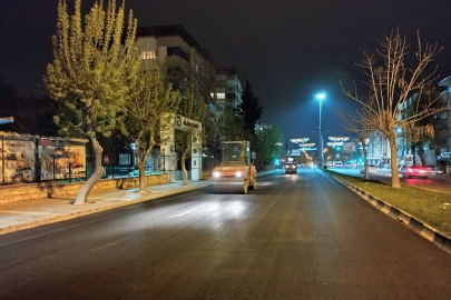 Gaziantep'te 20 senelik asfalt yenilendi 
