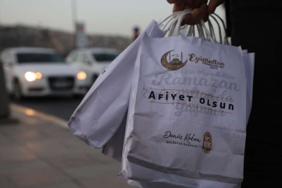 İstanbul Eyüpsultan'da her gün 2 bin iftariyelik 