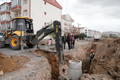 Nevşehir'de altyapı çalışması 