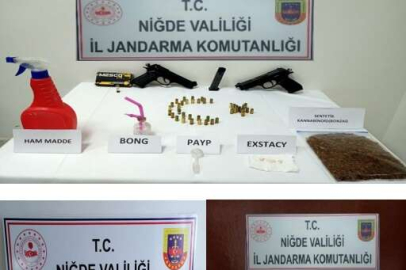 Niğde'de 14 şüpheli hakkında işlem yapıldı 2'si cezaevine gönderildi