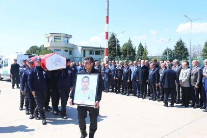 Şehit memur Bursa'dan Ağrı'ya uğurlandı