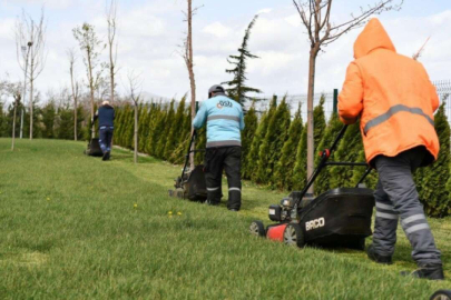 Kayseri OSB'den park temizliği