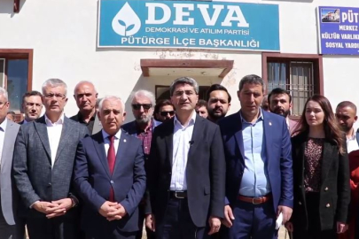 Malatya Pötürge'den DEVA yanıtı: "Saldırılar bizi yolumuzdan döndüremez"