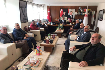 Rize Ziraat Odası başkanlarında ÇAYKUR'a ziyaret
