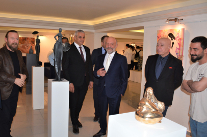 KKTC'de 'Güzel Sanatlar Ocak' sergisi