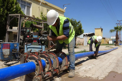 Hatay'da içme suyu çalışmaları devam ediyor 