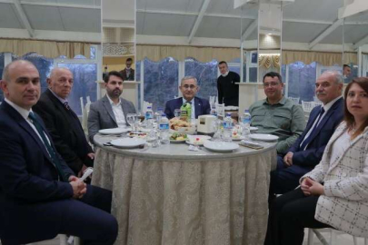Kütahya'da basın mensuplarıyla iftar 