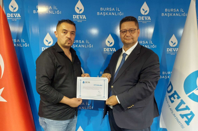 DEVA'nın Bursa Büyükorhan'daki ilçe başkanı istifası ile ilgili açıklama