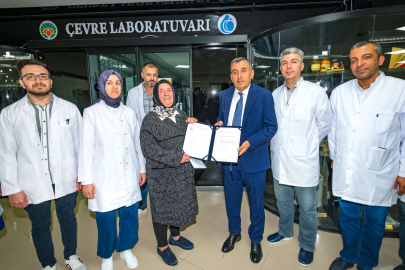 Malatya'da Çevre Laboratuvarı’nın Türk Akreditasyon belgesi yenilendi 