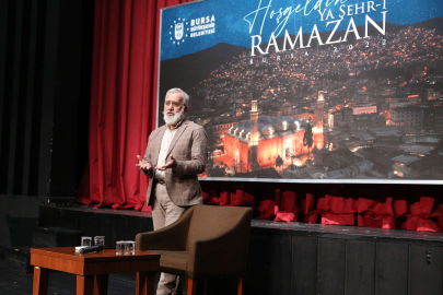 Bursa'da 'Ramazanın ruhu insanın huzuru' söyleşileri sürüyor